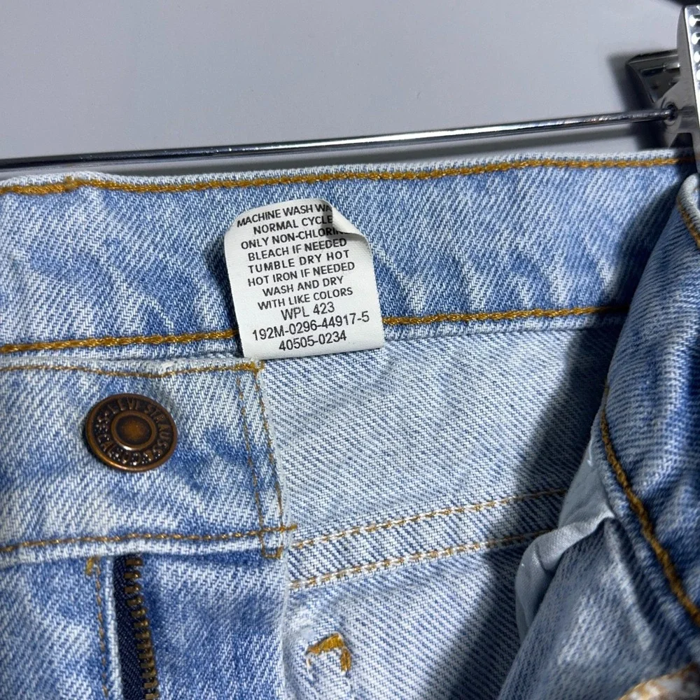Vintage Levi's 505 Regular Fit 90s Jeans Mens Size 36x34 (Fits 34x32)